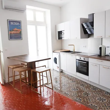 Bright And Modern Apartments & Loft With Air Condition, In The Heart Of Beziers 公寓 贝济耶